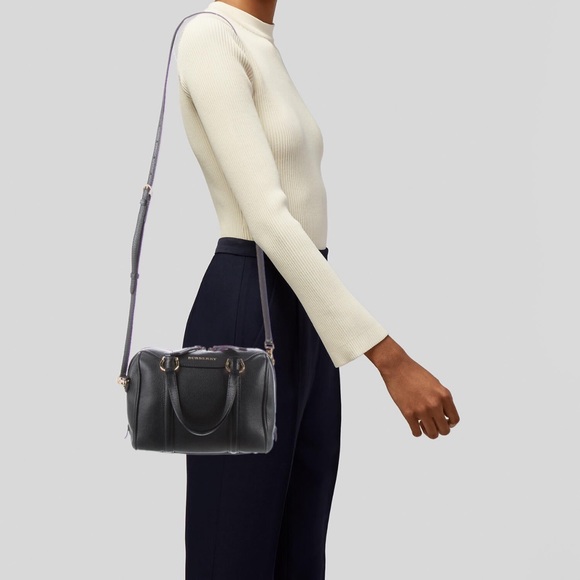 Burberry Boston Italian Leather Crossbody Classic Authentic Gold Hand Bag - Picture 13 of 17